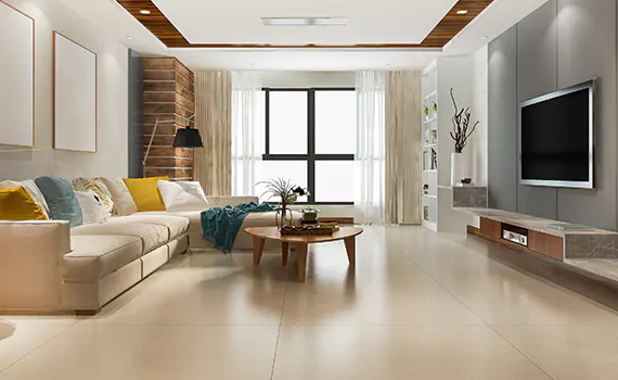 Living Room Flooring Services in Dubai, UAE